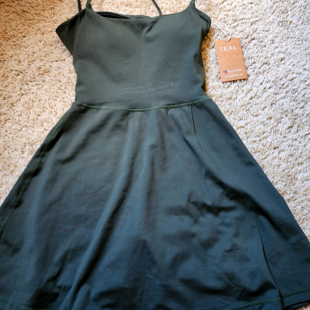 Womens Active by Teal Tennis Dress